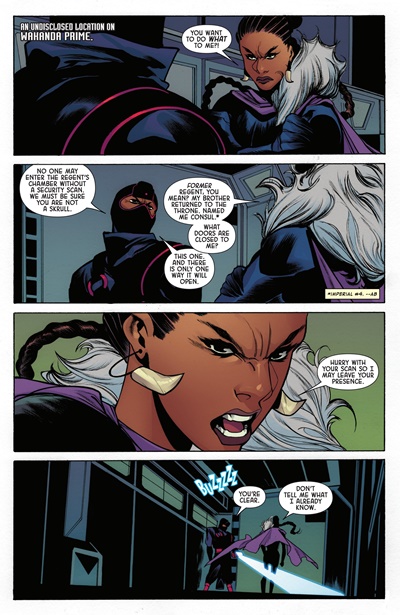Page #4 from Black Panther: Intergalactic (2026 series) #1