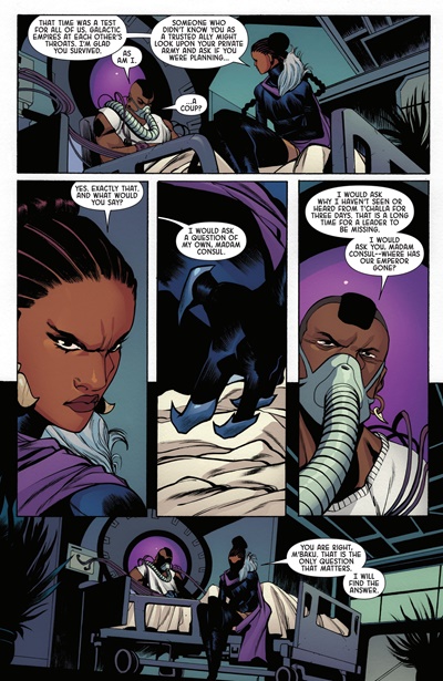 Page #6 from Black Panther: Intergalactic (2026 series) #1