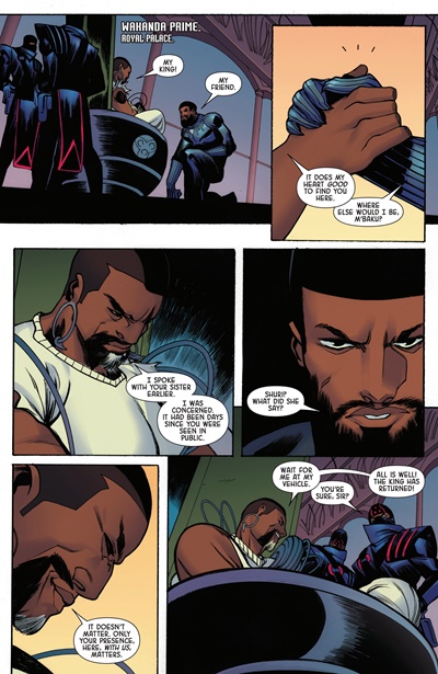 Page #4 from Black Panther: Intergalactic (2026 series) #2