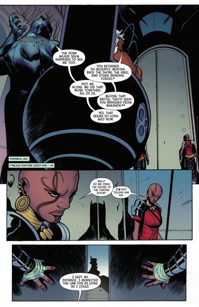 Page #5 from Black Panther: Intergalactic (2026 series) #2