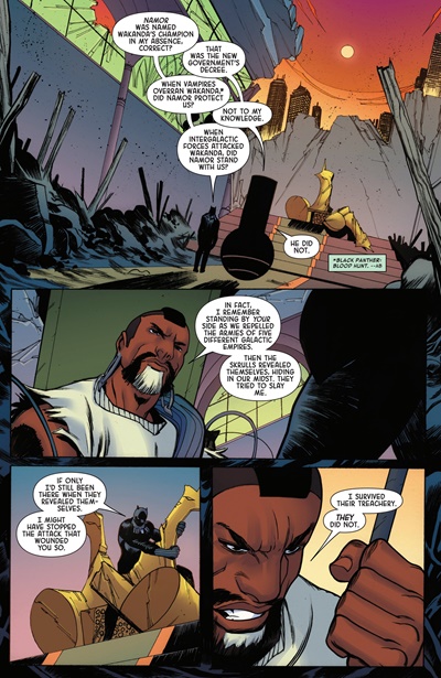 Page #6 from Black Panther: Intergalactic (2026 series) #2