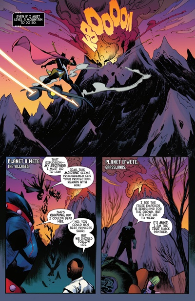 Page #2 from Black Panther: Intergalactic (2026 series) #4