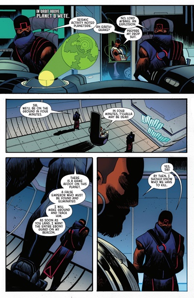 Page #3 from Black Panther: Intergalactic (2026 series) #4
