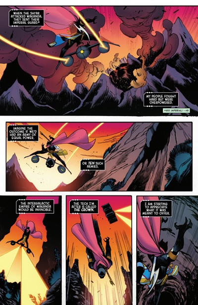 Page #5 from Black Panther: Intergalactic (2026 series) #4