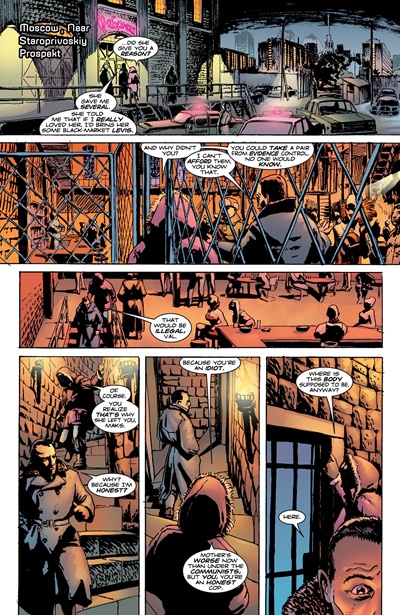 Page #1 from Black Widow: Pale Little Spider (2002 series) #1