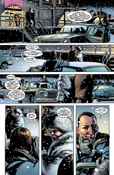 Page #1 from Black Widow: Pale Little Spider (2002 series) #2