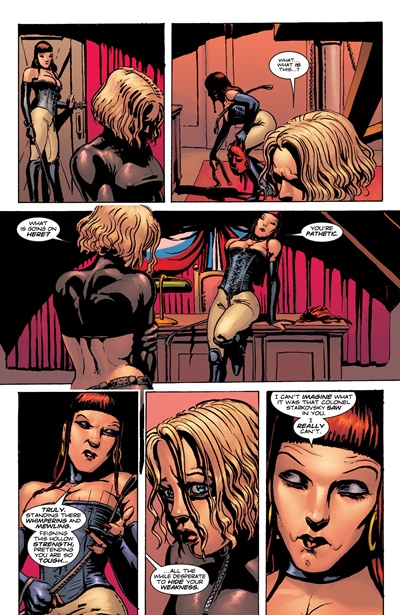 Page #6 from Black Widow: Pale Little Spider (2002 series) #2