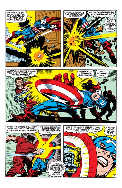 Page #5 from Captain America (1968 series) #102
