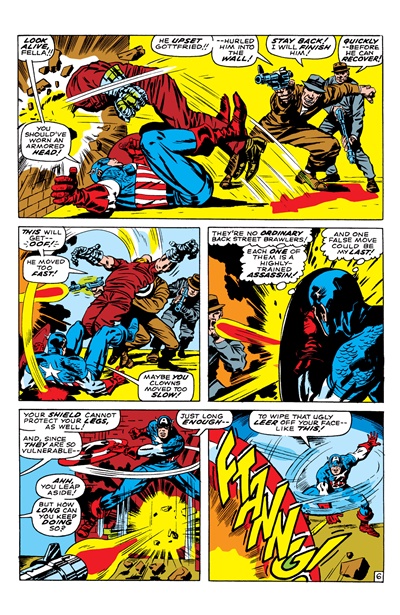 Page #6 from Captain America (1968 series) #102