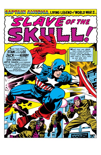 Page #1 from Captain America (1968 series) #104