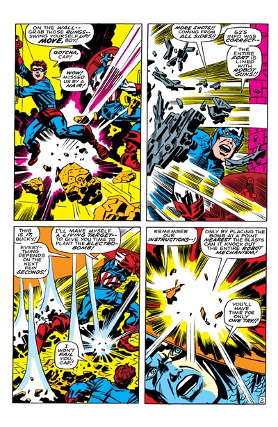 Page #2 from Captain America (1968 series) #109