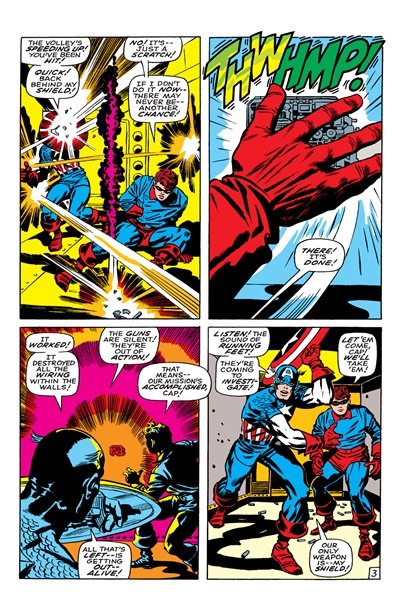 Page #3 from Captain America (1968 series) #109