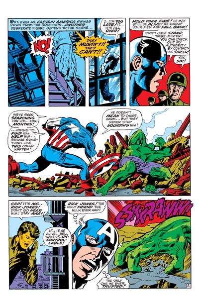 Page #5 from Captain America (1968 series) #110