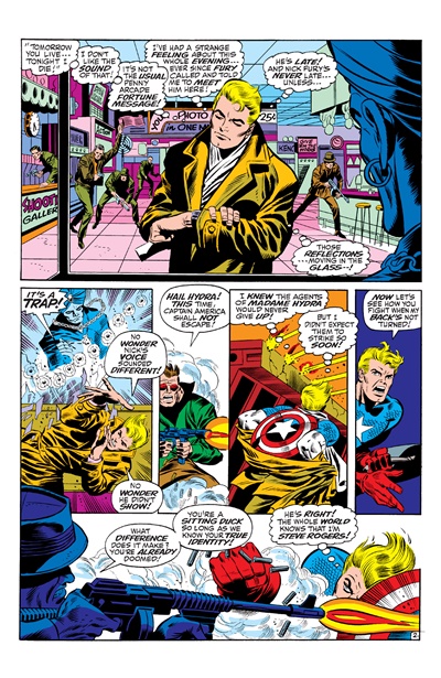 Page #2 from Captain America (1968 series) #111