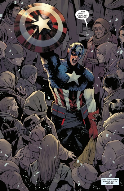 Page #4 from Captain America (2025 series) #4