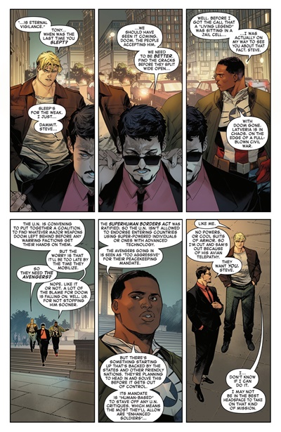 Page #6 from Captain America (2025 series) #6