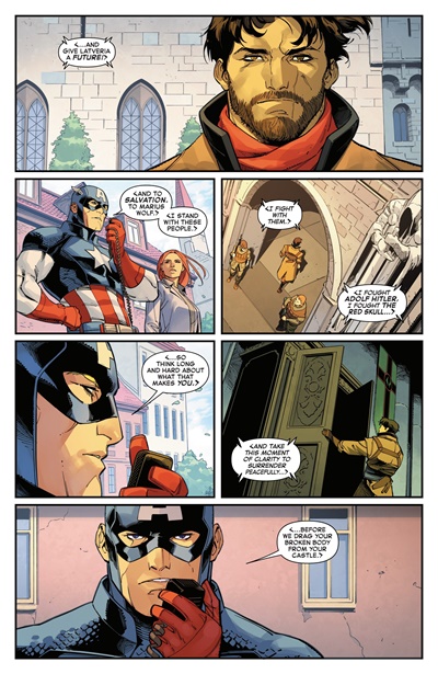 Page #5 from Captain America (2025 series) #9