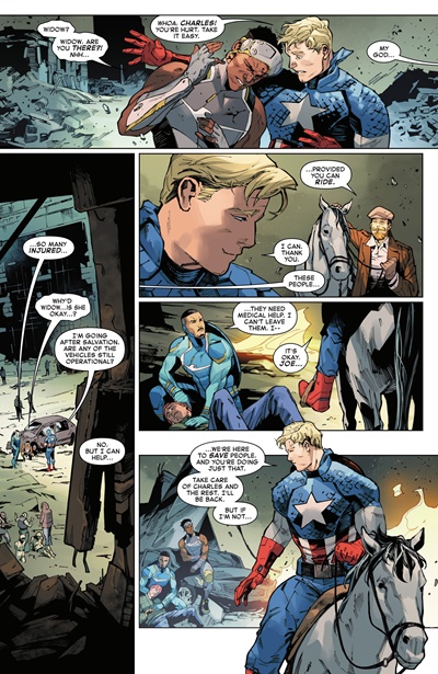 Page #6 from Captain America (2025 series) #10