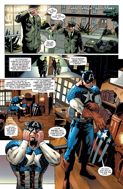 Page #5 from Captain America Corps (2011 series) #1