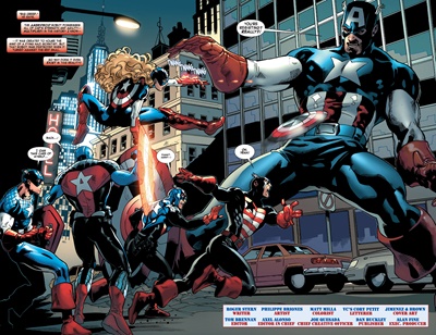 Page #4 from Captain America Corps (2011 series) #2
