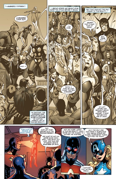 Page #4 from Captain America Corps (2011 series) #3