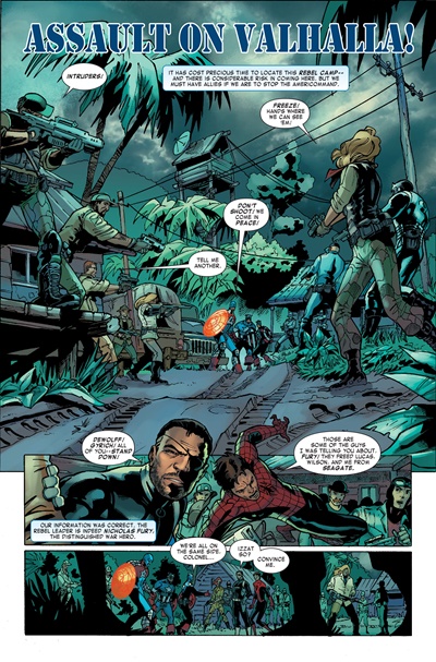 Page #3 from Captain America Corps (2011 series) #4