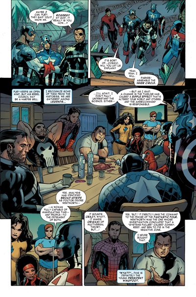 Page #4 from Captain America Corps (2011 series) #4