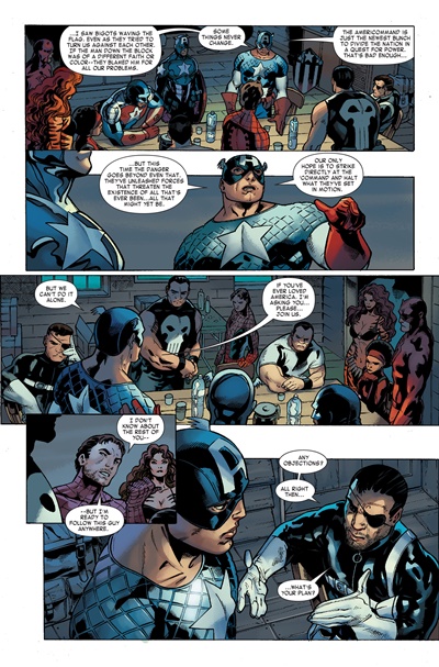 Page #6 from Captain America Corps (2011 series) #4