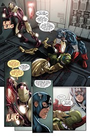 Page #1 from Captain America/Iron Man (2022 series) #4