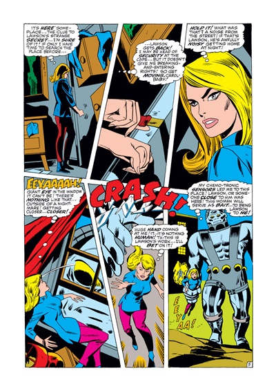 Page #5 from Captain Marvel (1968 series) #9