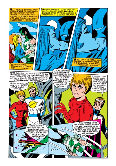 Page #2 from Captain Marvel (1968 series) #10