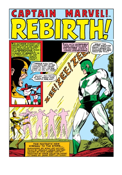 Page #1 from Captain Marvel (1968 series) #11