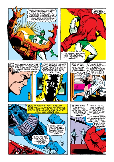 Page #3 from Captain Marvel (1968 series) #13