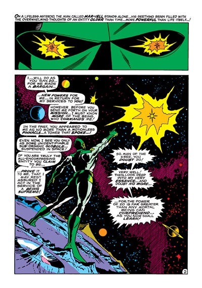 Page #2 from Captain Marvel (1968 series) #15