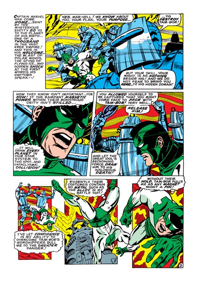 Page #2 from Captain Marvel (1968 series) #16