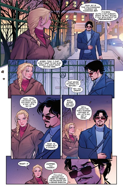Page #3 from Captain Marvel: Dark Past (2026 series) #1