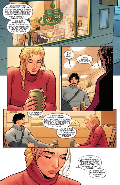 Page #4 from Captain Marvel: Dark Past (2026 series) #1