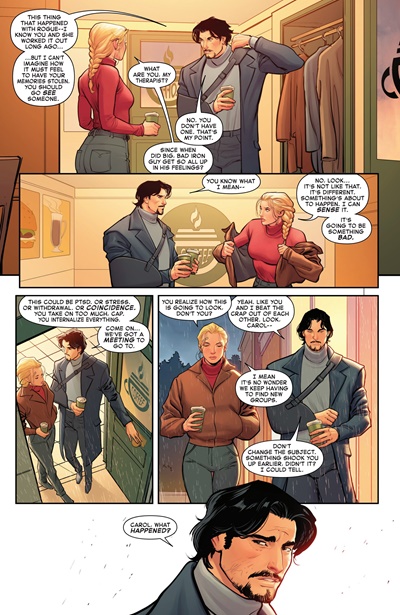 Page #6 from Captain Marvel: Dark Past (2026 series) #1