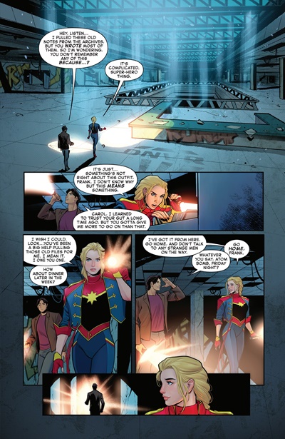 Page #3 from Captain Marvel: Dark Past (2026 series) #2