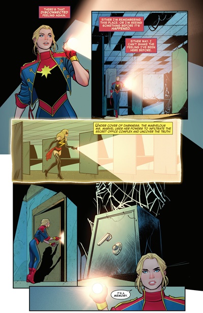 Page #4 from Captain Marvel: Dark Past (2026 series) #2