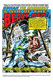 Page #1 from Conan the Barbarian (1970 series) #2