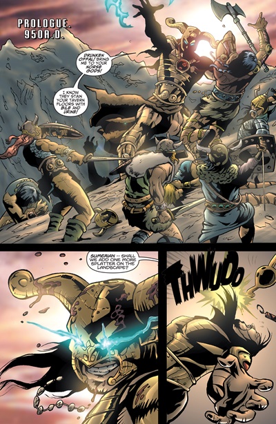 Page #1 from Citizen V and the V-Battalion: The Everlasting (2002 series) #4