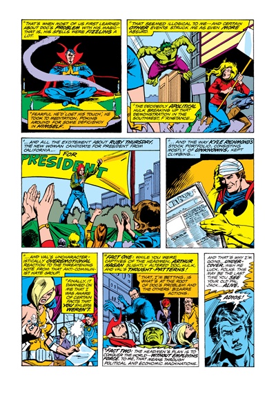 Page #4 from Defenders Annual, The (1976 series) #1