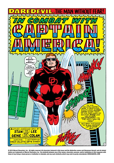 Page #1 from Daredevil (1964 series) #43