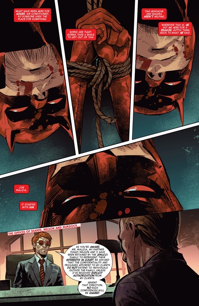 Page #2 from Daredevil / Punisher: The Devil