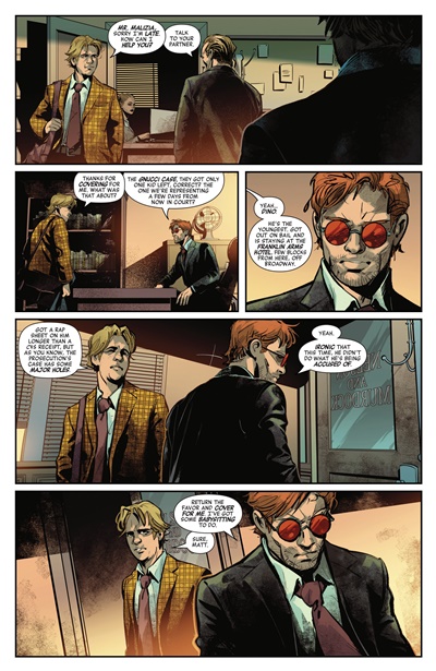 Page #4 from Daredevil / Punisher: The Devil