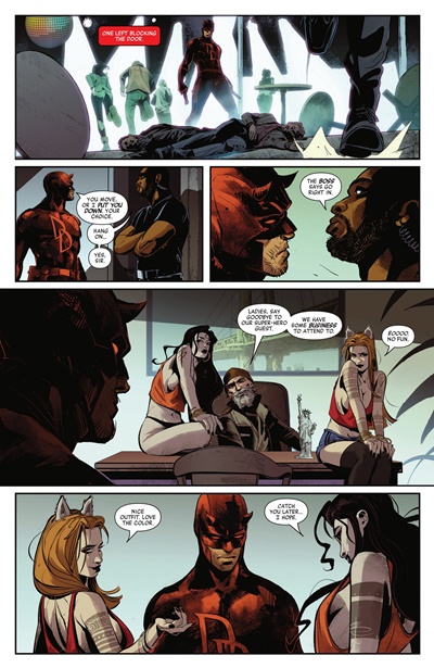 Page #2 from Daredevil / Punisher: The Devil