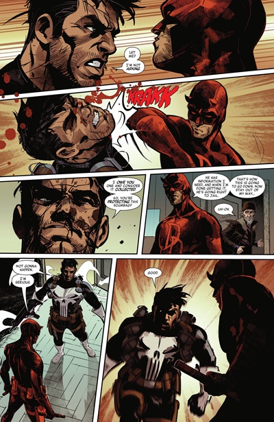 Page #5 from Daredevil / Punisher: The Devil