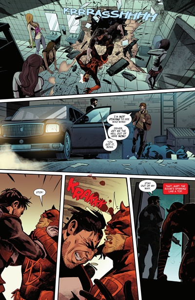 Page #6 from Daredevil / Punisher: The Devil