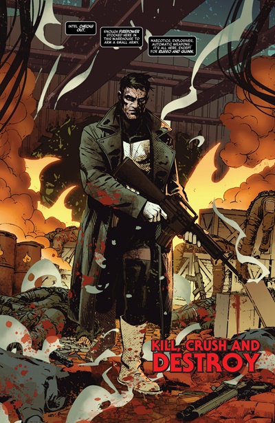Page #1 from Daredevil / Punisher: The Devil